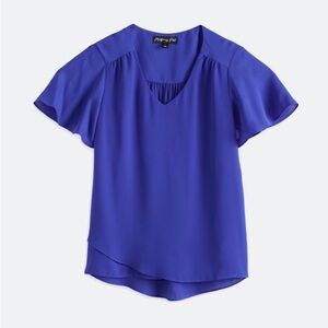 Vibrant Blue Women's Blouse